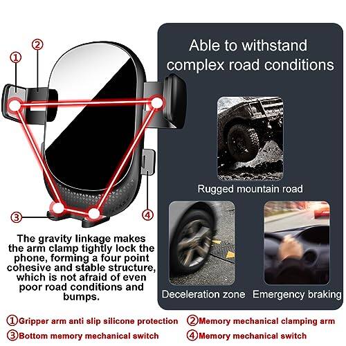 1. Able to withstand complex road conditions

2. Rugged mountain road

3. The gravity linkage makes the arm clamp tightly lock the phone, forming a four-point cohesive and stable structure, which is not afraid of even poor road conditions and bumps.

4. Deceleration zone Emergency braking

5. Gripper arm anti-slip silicone protection

6. Memory mechanical clamping arm

7. Bottom memory mechanical switch

8. Memory mechanical switch