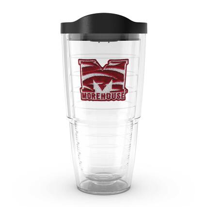 Front. Tervis - Morehouse Maroon Tigers 24oz. Emblem Classic Tumbler - Multicolor.