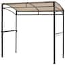 Costway - 7'x4.5' Grill Gazebo Outdoor Patio Garden BBQ Canopy Shelter Storage Hook - Beige