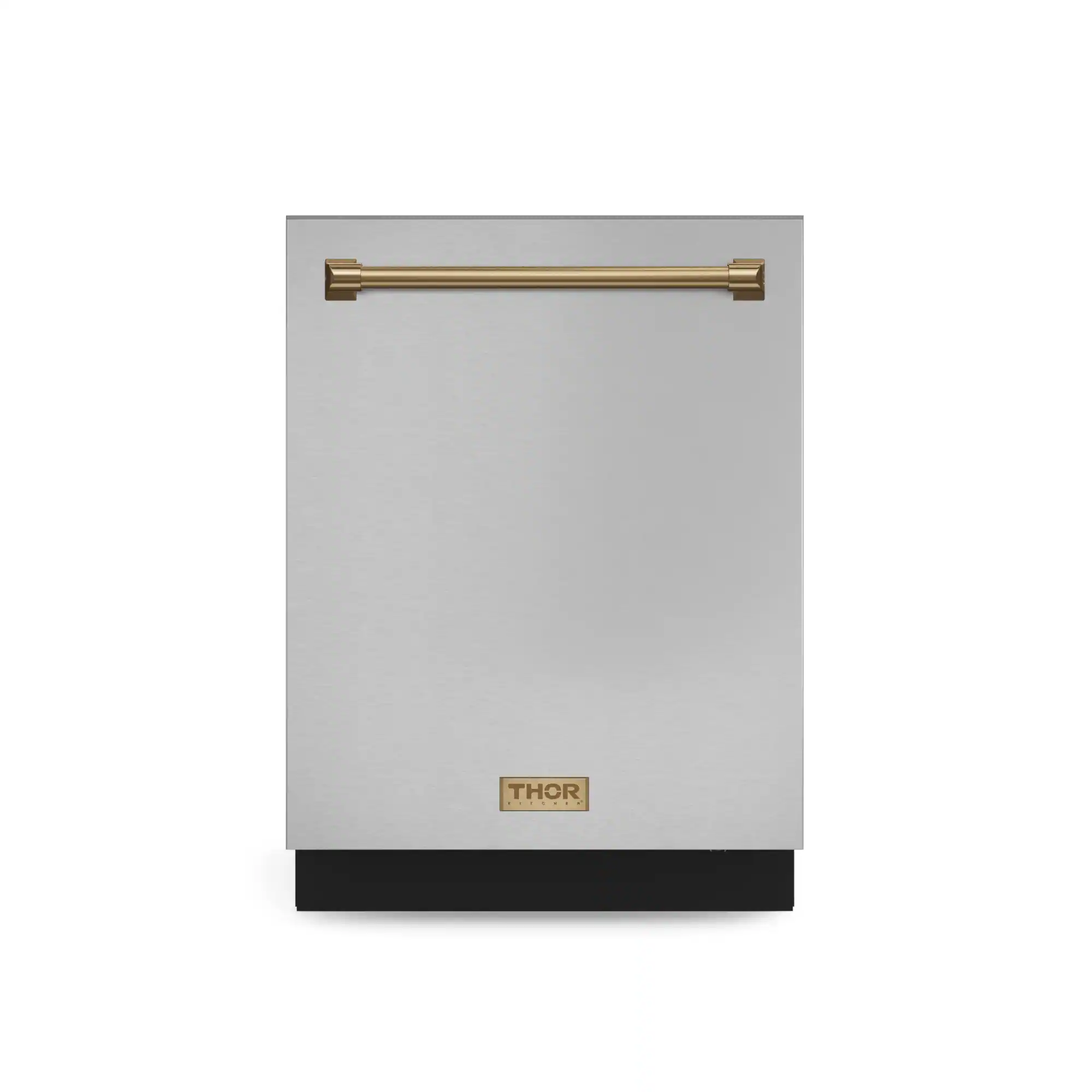Gordon Ramsay Series by THOR Kitchen 24 Inch Dishwasher with Bronze Hardware - Stainless Steel