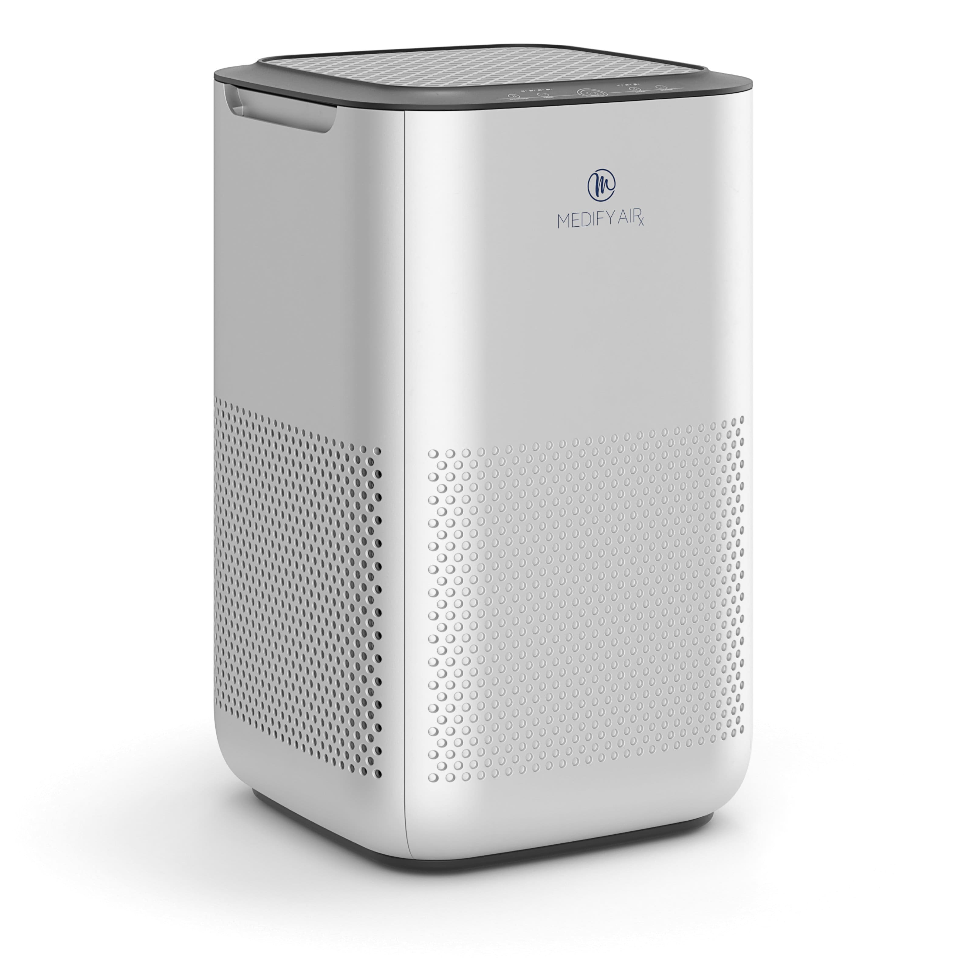 Medify Air - Medify MA-15 293 Sq. Ft. Portable Air Purifier with True HEPA H13 Filter - Silver - Front_Zoom