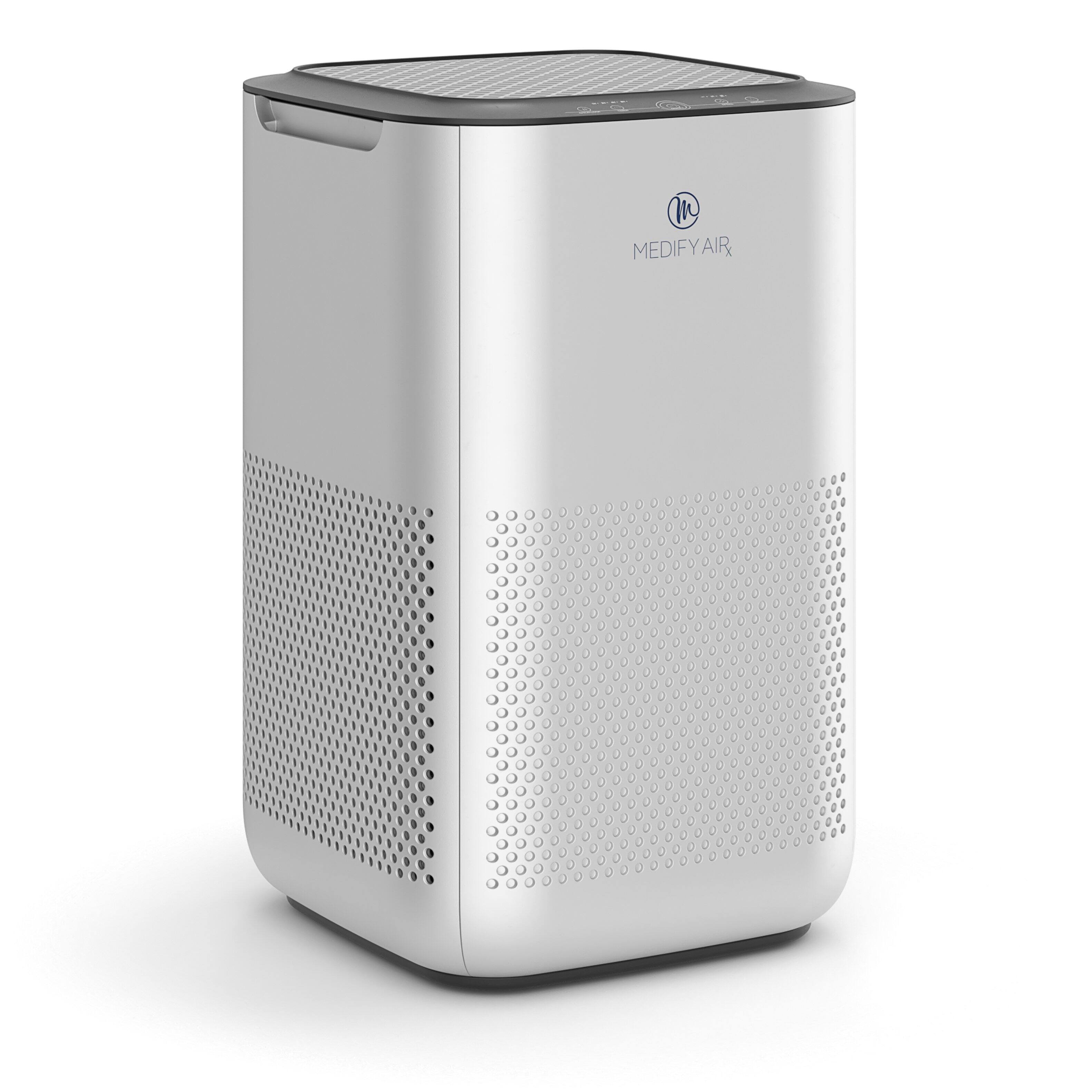 Medify Air - Medify MA-15 293 Sq. Ft. Portable Air Purifier with True HEPA H13 Filter - Silver
