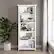 Angle. Simpli Home - Amherst 5 Shelf Bookcase - White.