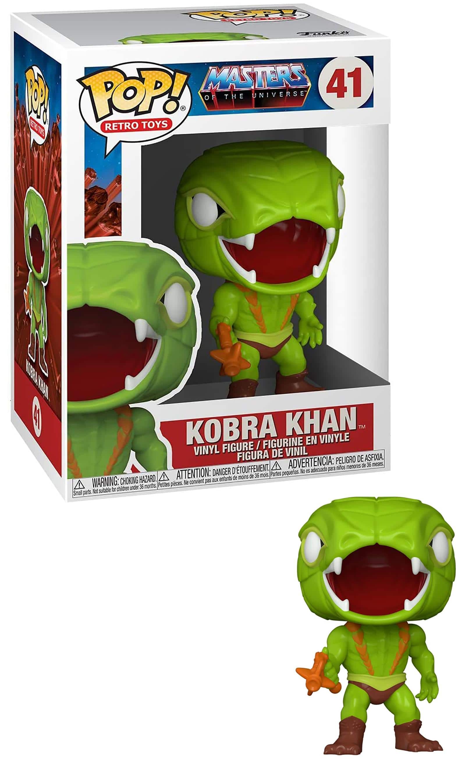 Masters of the Universe Funko POP Vinyl Figure | Kobra Khan - Green price history on PriceWatchPro