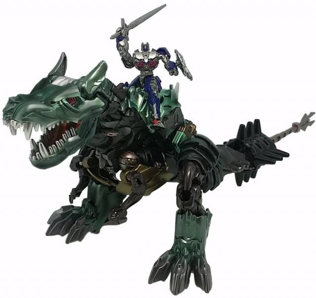 Front. Transformers - MB-09 Dinobot Grimlock and Optimus Prime | Transformers Movie the Best | 10th Anniversary.