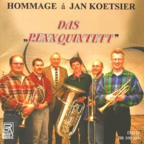 HOMMAGE à JAN KOETSIER  
DAS "RENNQUINTETT"  

EXER 5 REGROS  
DDD  
BR 100.263  

RIVER RECORDS