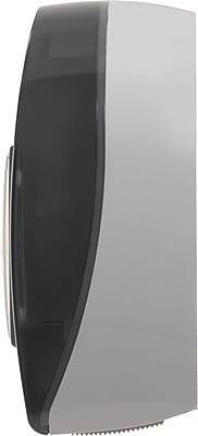 Alt View 2. Georgia-Pacific - Georgia Pacific Jumbo Jr. Toilet Paper Dispenser by GP PRO - Translucent Smoke.