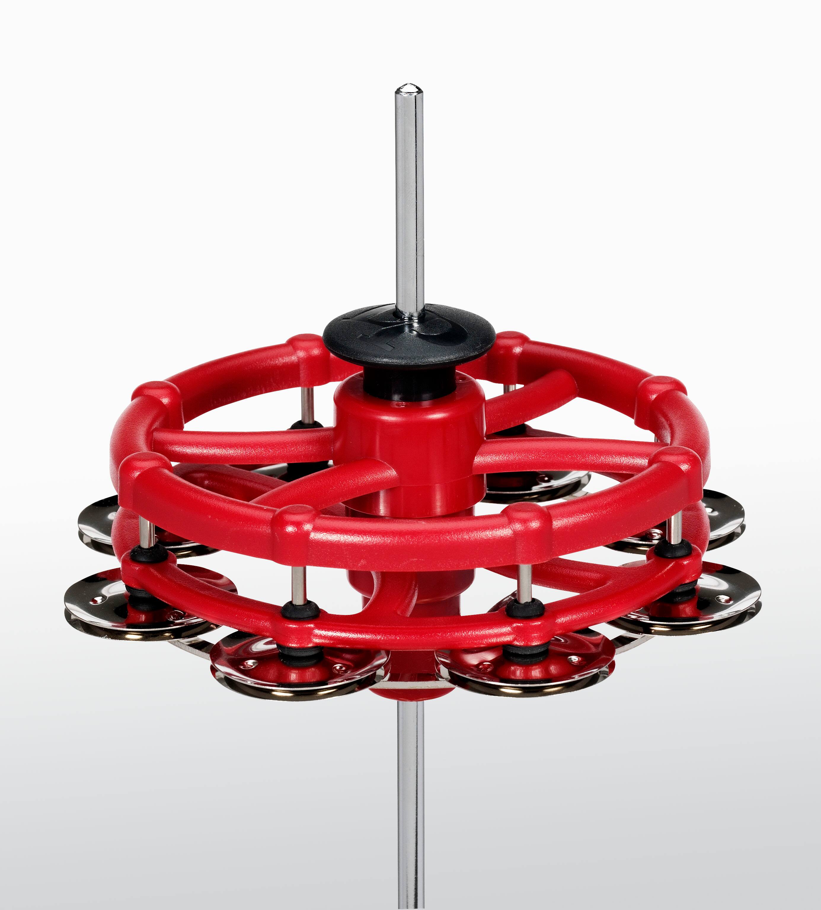 Angle. Latin Percussion - Click Hi-Hat Tambourine Steel.
