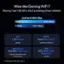 Wire-like Gaming WiFi7:

* Blazing-fast 160 MHz, MLO powering Smart AiMesh
* Dual-band 6800 Mbps (5GHz) and 5764 Mbps (2.4GHz)
* Up to 1.2X faster speeds
* Ultimate Dual-band MLO Lag-free Connection
* Advanced 160 MHz Channels
* Faster, lower latency and more devices
* Up to 20% More Data Transfers
* 4K-QAM
* Compared to WiFi 6E or WiFi 6
