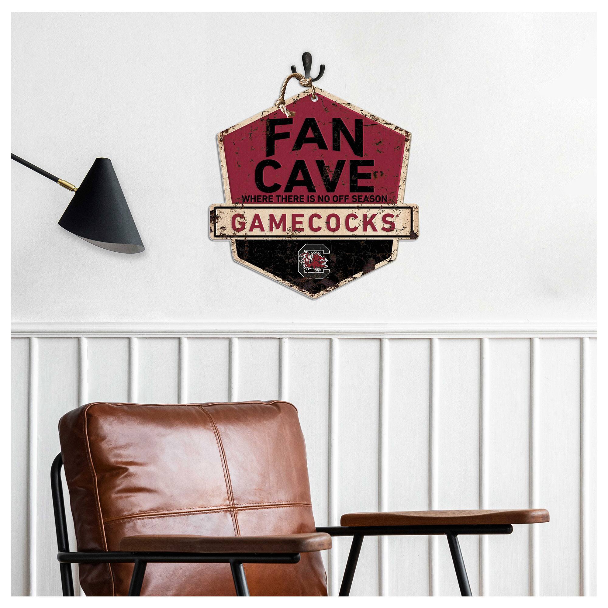 FAN CAVE  
WHERE THERE IS NO OFF SEASON  
GAMECOCKS