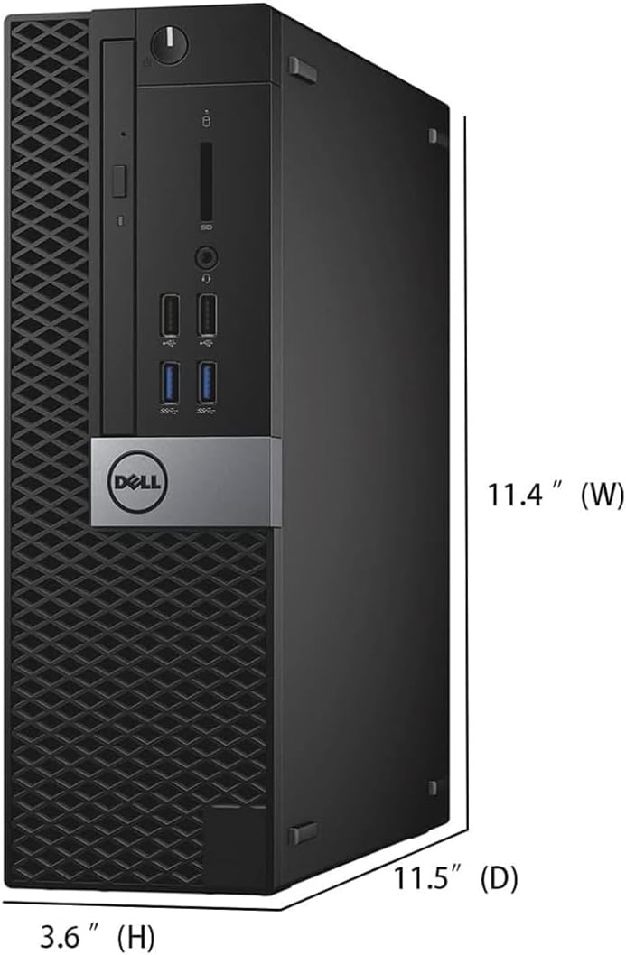 DELL  
11.4" (W)  
3.6" (H)  
11.5" (D)