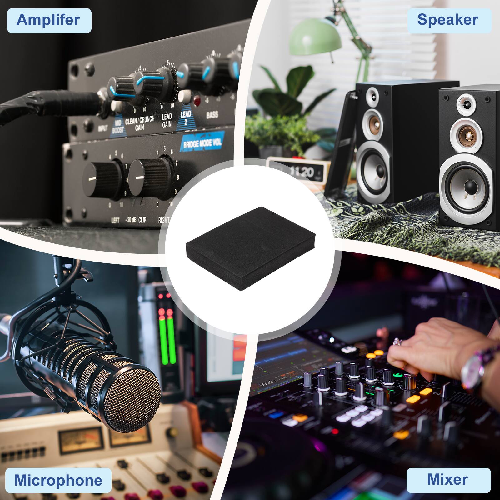 Amplifier  
Speaker  
Microphone  
Mixer