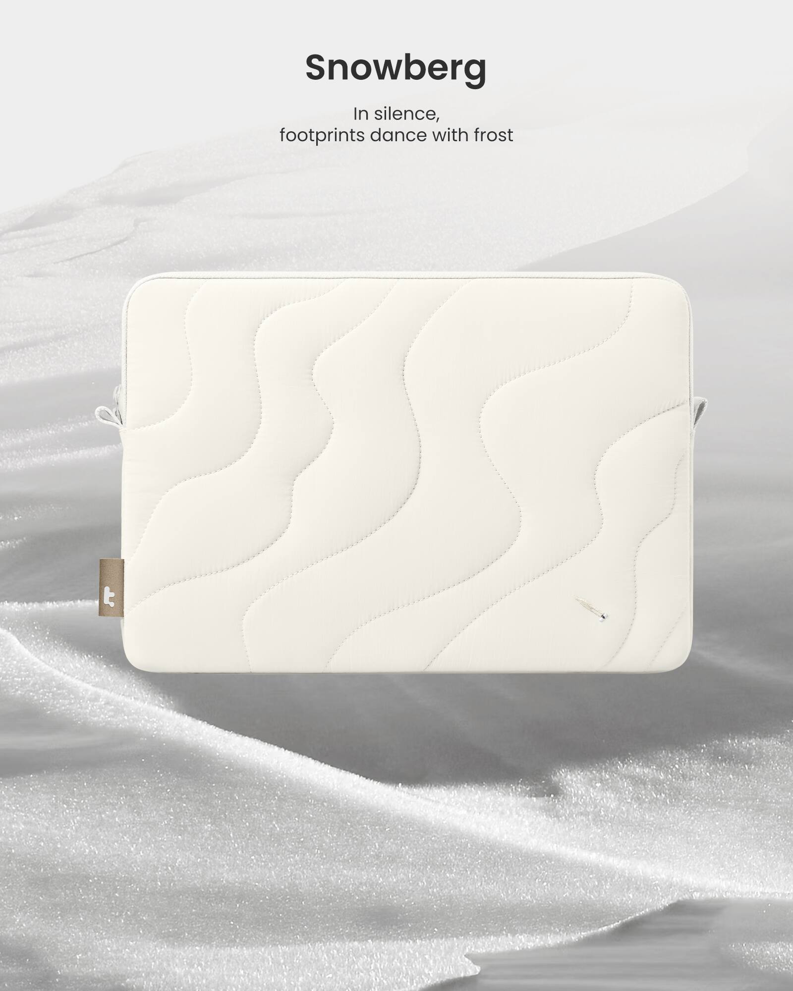 Snowberg In silence, footprints dance with frost.