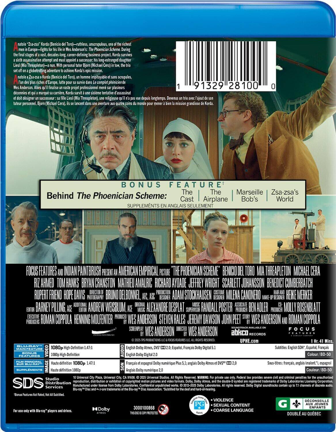 Alt View 1. The Phoenician Scheme   - BLU-RAY.