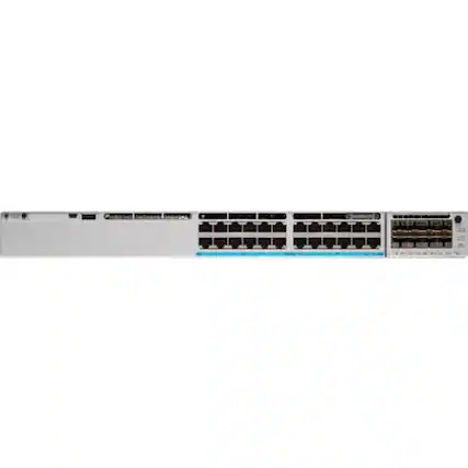 Front. Cisco Consumer Products - Cisco Catalyst C9300X-48HX Ethernet Switch - 48 Ports - Manageable - 10 Gigabit Ethernet - 10GBase-T - 3 Layer Supported - Unknown.