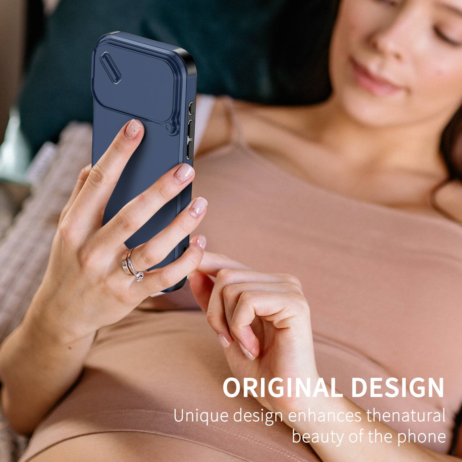 ORIGINAL DESIGN  
Unique design enhances the natural beauty of the phone
