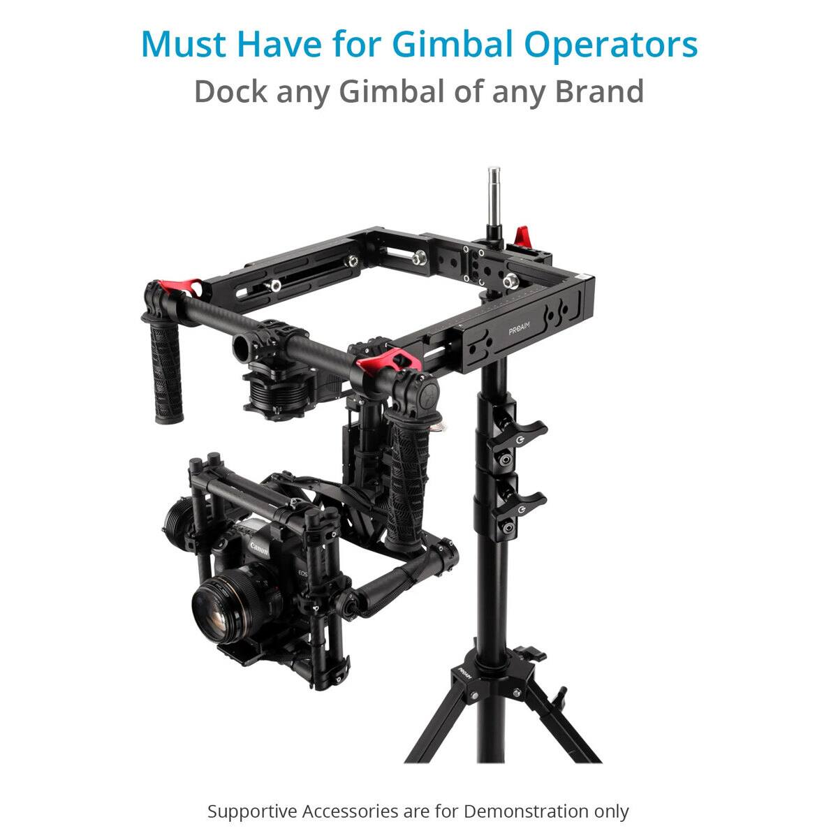 Must Have for Gimbal Operators  
Dock any Gimbal of any Brand  

Supportive Accessories are for Demonstration only