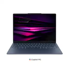 Lenovo - Yoga Slim 7x - Copilot+ PC - 14" FHD+ OLED Touch-Screen Laptop - Snapdragon X2 Plus X2P-42-100 2026 - 16GB - 1TB - Cosmic Blue