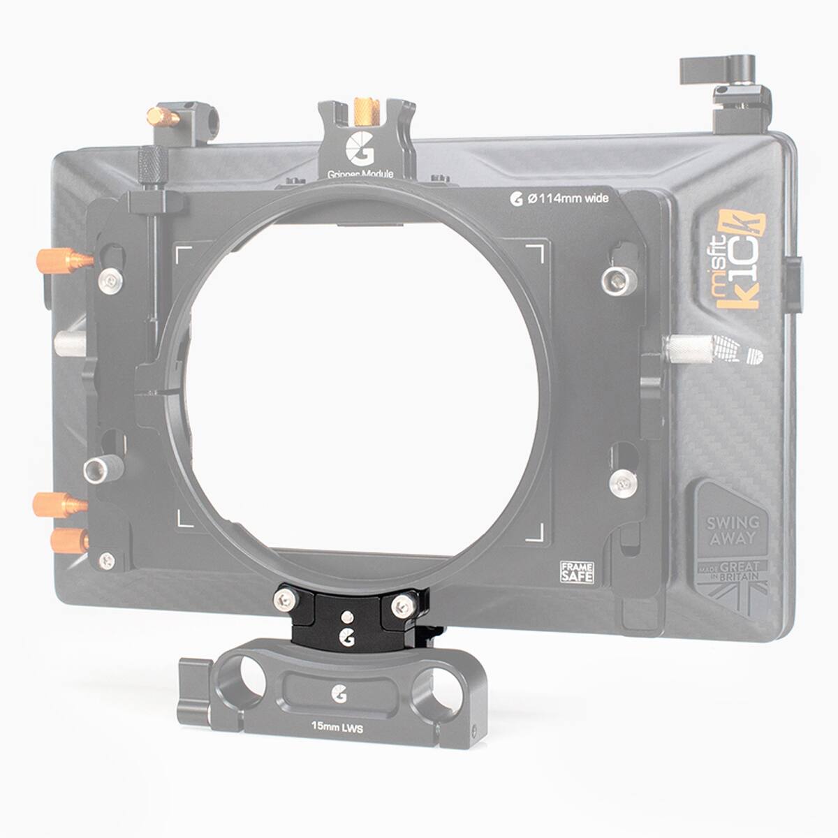 Grinnes Module 11 4mm wide misfit k1C  
SWING AWAY FRAME SAFE  
MADE GREAT IN BRITAIN  
15mm LWS