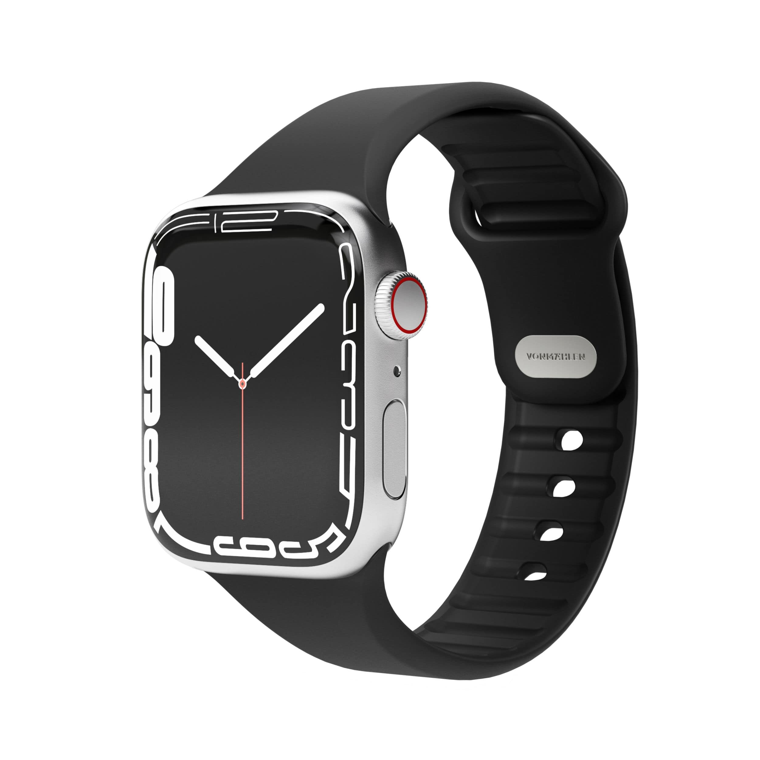 Vonmahlen - Classic Silicone Band for your Apple Watch - Black