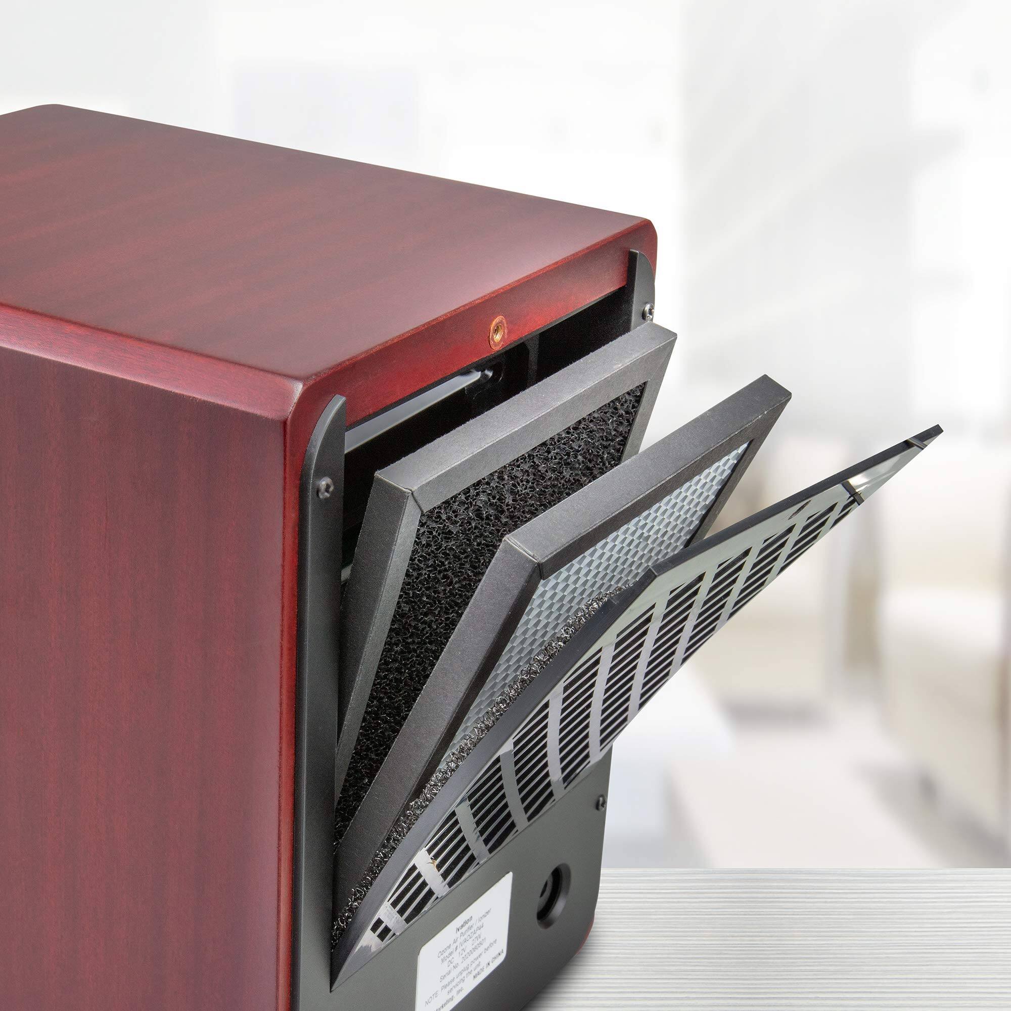 Alt View 3. Ivation - Replacement Pre-Filter Ozone air Purifier Model IVAOZAP44 - Black.