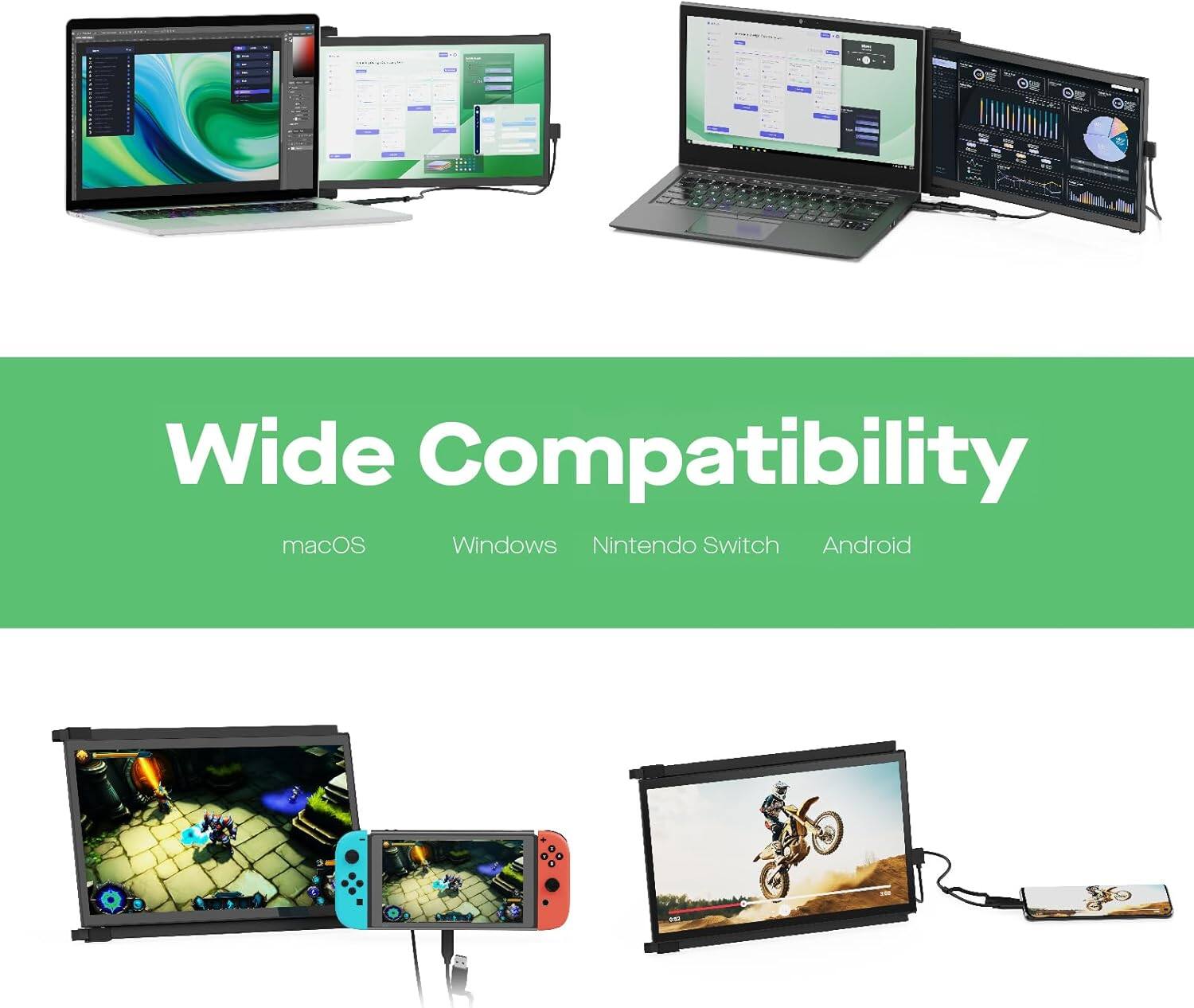 Wide Compatibility

macOS  
Windows  
Nintendo Switch  
Android