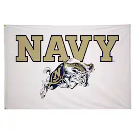 Victory Corps - Navy Midshipmen 4' x 6' Mascot Flag - Multicolor