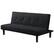 Angle. Serta - Englewood Convertible Sofa - Black.