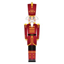 Fan Creations - Iowa State Cyclones 46" Nutcracker Leaner - Multicolor