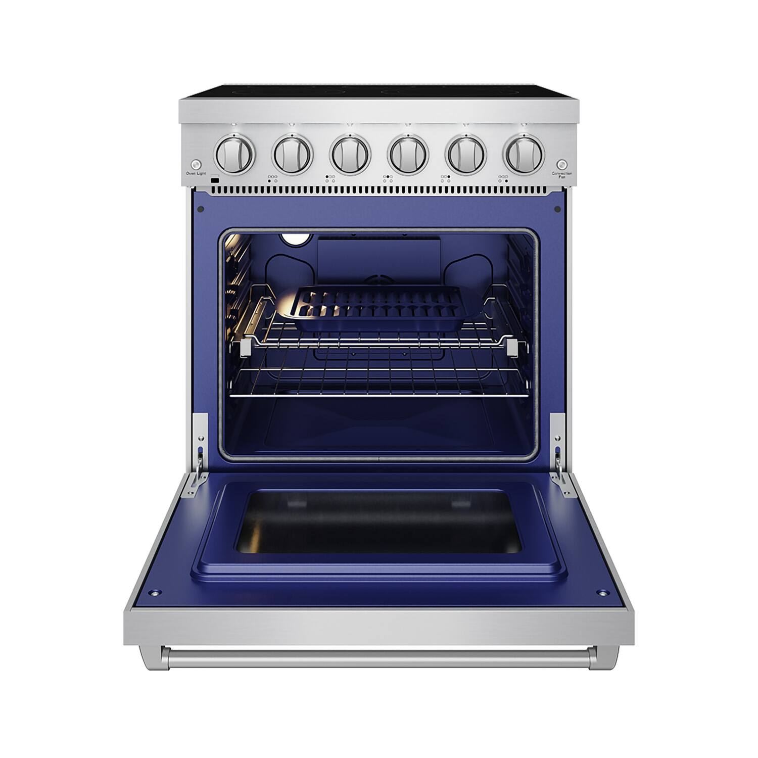 Alt View 1. Thor Kitchen - Gordon Ramsay Series by Thor Kitchen 4.55 Cu. Ft Freestanding Electric Range - Stainless steel.