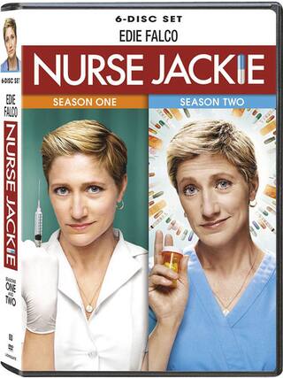 Front. Nurse Jackie: Seasons 1 and 2 - DVD.