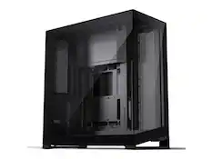 Front. Phanteks - Phanteks NV9 MKII Full-Tower Chassis, Rear-Connect MB, D/A-RGB, Tempered Glass, 11x 140mm Fans, Black - Black.