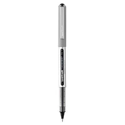 Alt View 1. uni-ball - uni-ball Vision Rollerball Pens, Fine Point, 0.7mm, Black Ink, Dozen (60126).