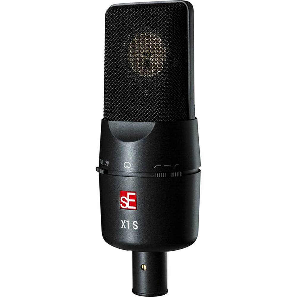 Alt View 2. sE Electronics - X1 Series Large Condenser Microphone and Clip X1-S-U.