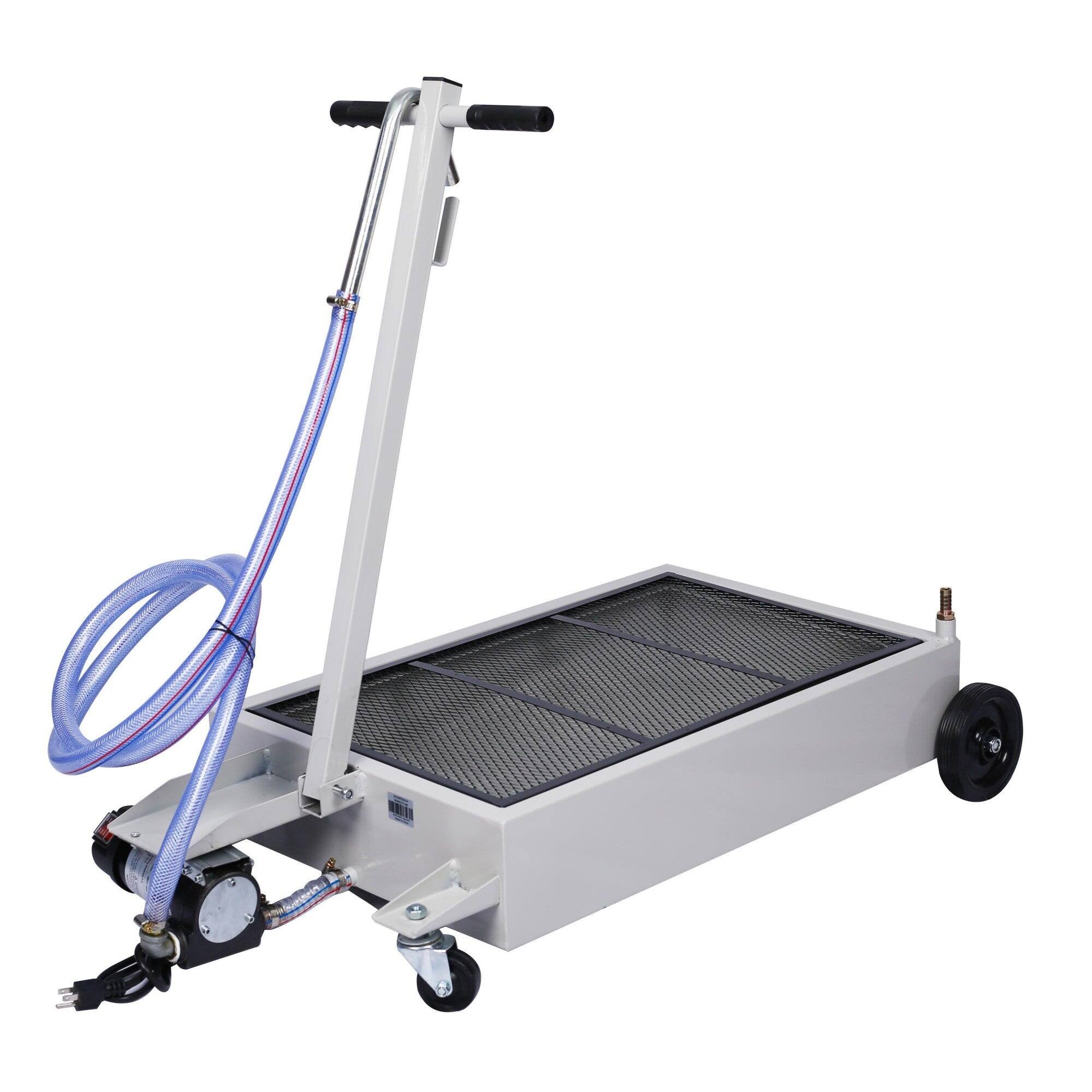 Alt View 1. Boyel Living - 15 Gal. Low-Profile Oil Drain with Electric Pump - Beige.