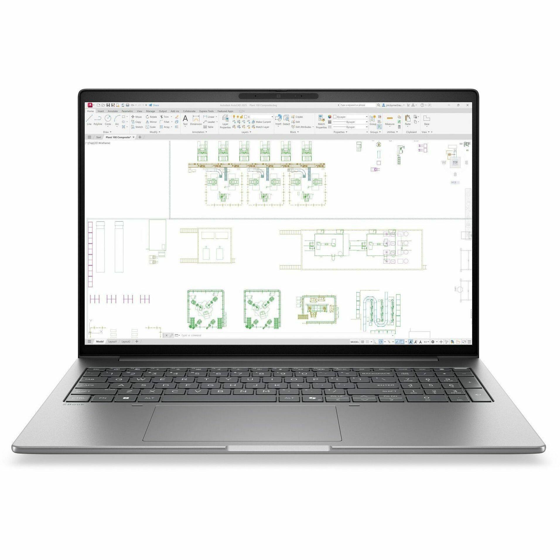 Alt View 8. HP - HP ZBook 8 G2i 14" Copilot+ PC Mobile Workstation - WUXGA - 60 Hz - Intel Core Ultra 7 Series 3 365 - 16 GB - 512 GB SSD - Meteor Silver Aluminum.