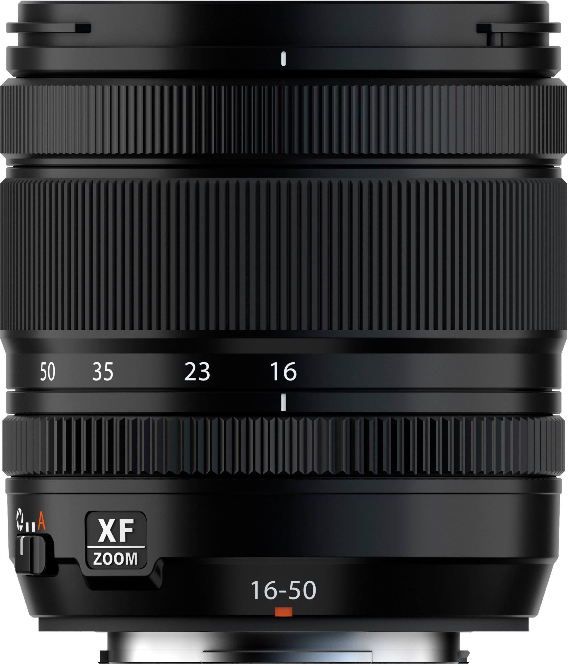 The text on the image reads: "XF ZOOM 16-50."