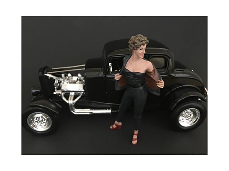 Alt View 1. American Diorama - 50's Style Figure II for 1:18 Scale Models by American Diorama.