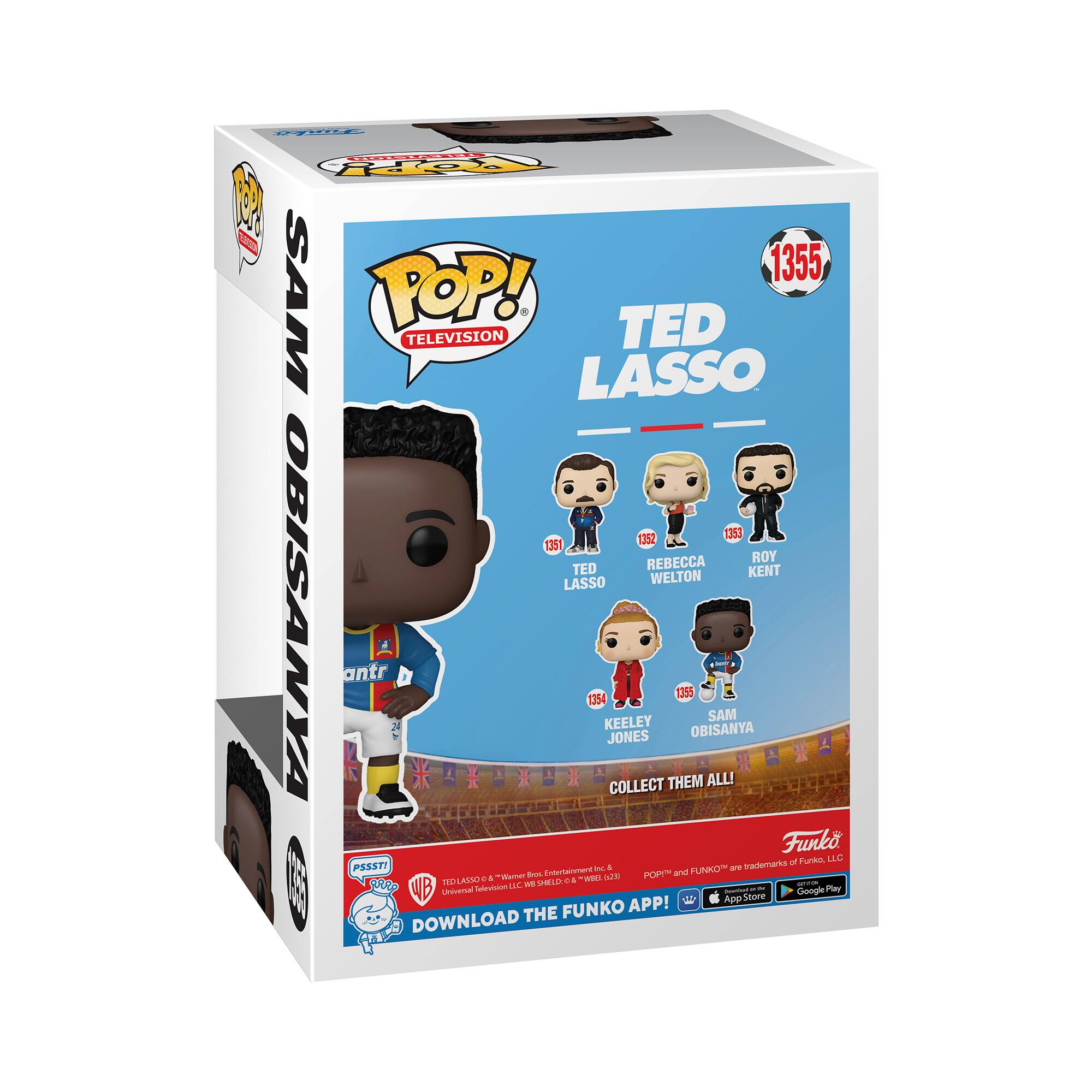 Left. Funko - POP! Television: Ted Lasso - Sam Obisanya - Multi.