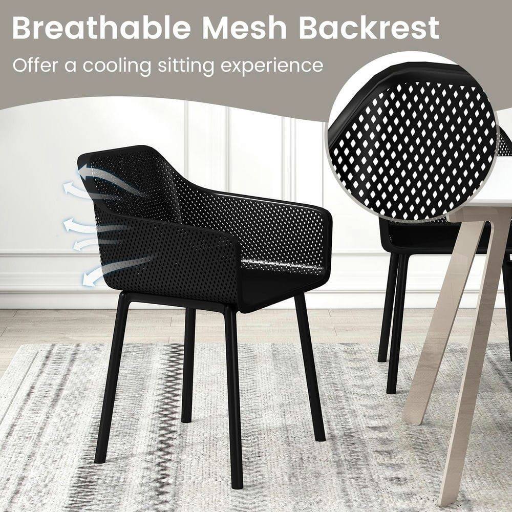 Breathable Mesh Backrest  
Offer a cooling sitting experience