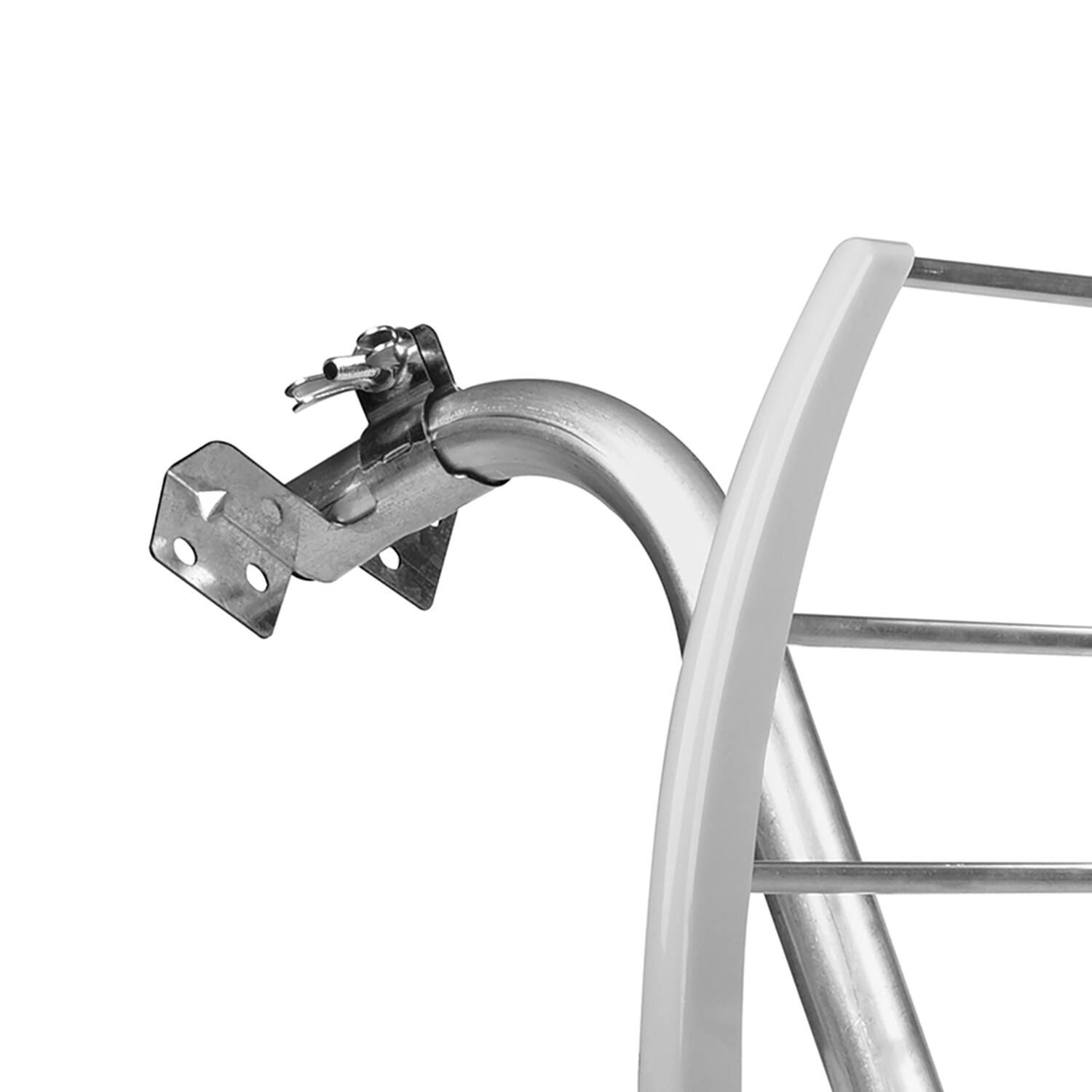 Back. RCA - Attic/Outdoor HDTV Antenna - Silver.