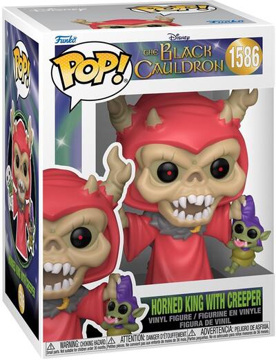 Funko POP! Disney: The Black Cauldron Horned King with Creeper Funko POP! Disney: The Black Cauldron Horned King with Creeper