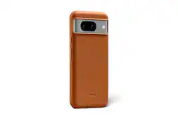 Bellroy - Pixel 8 Leather Phone Case - Terracotta - Front_Zoom