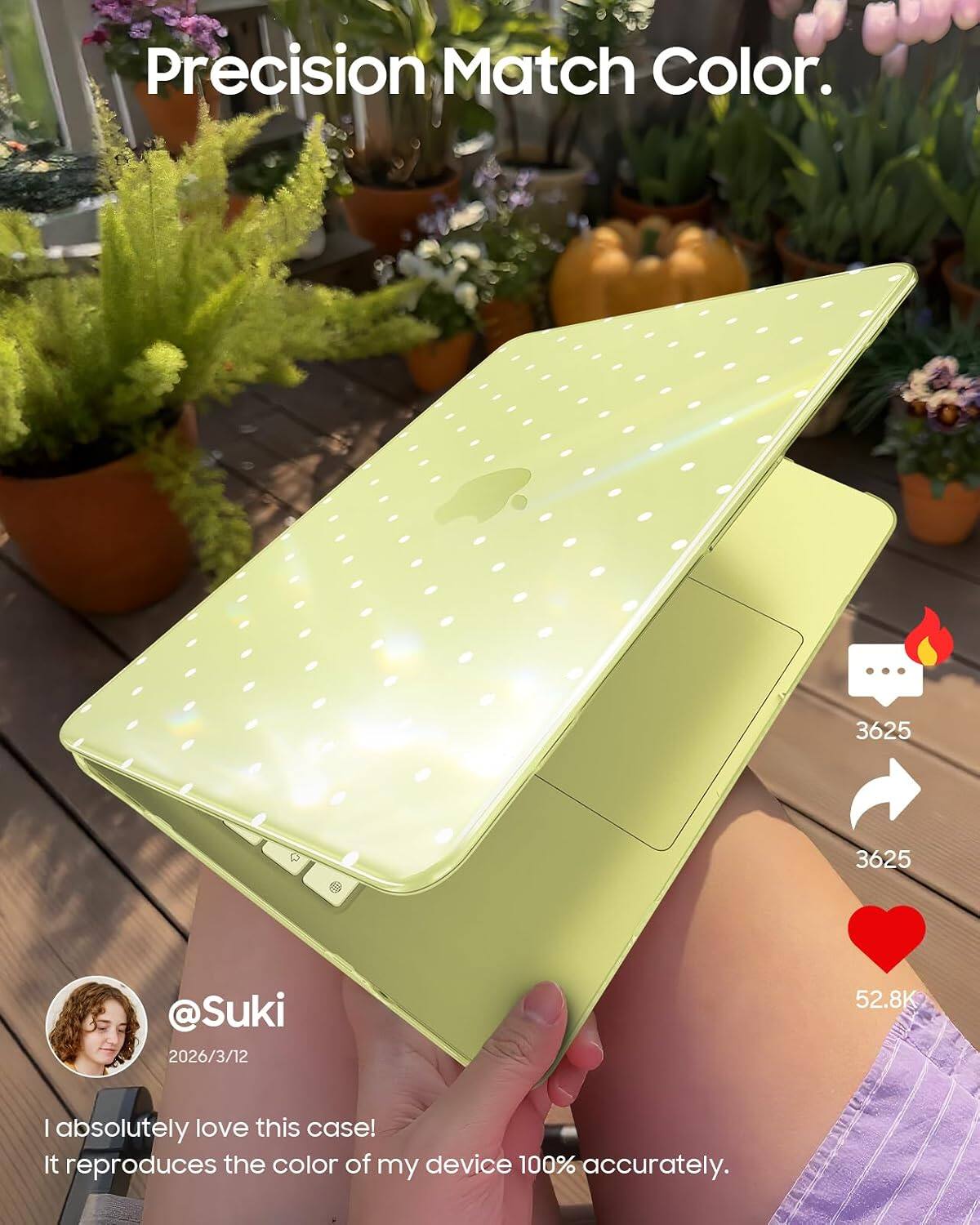 Precision Match Color.

3625
3625
@Suki 2026/3/12
52.8K
I absolutely love this case! It reproduces the color of my device 100% accurately.