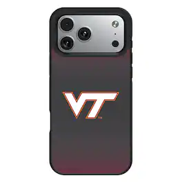 Keyscaper - NCAA - Virginia Tech Hokies Bump Case with 8.2ft Drop Protection - 14 Pro Max - Black