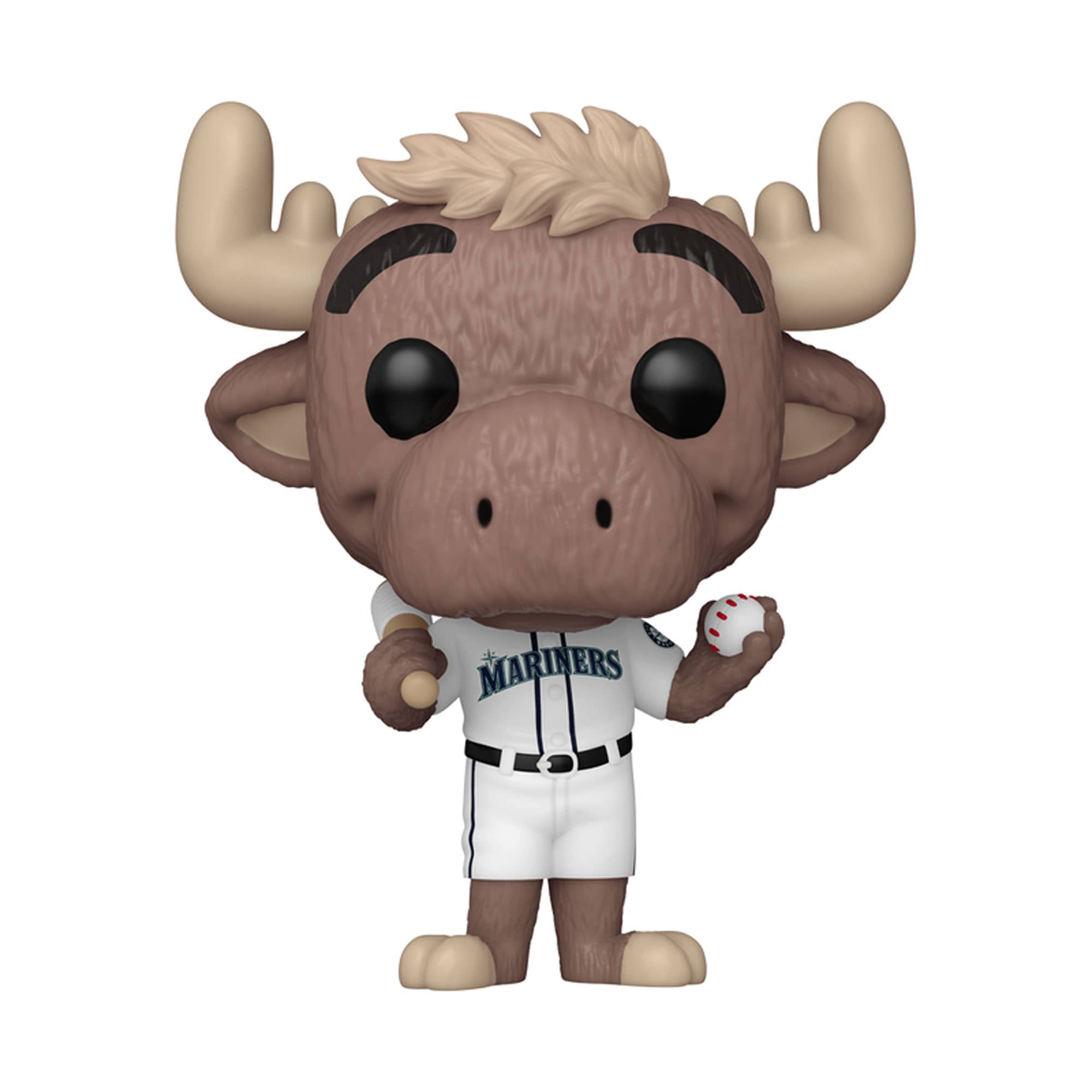 Alt View 1. Funko - Funko Mariner Moose Seattle Mariners Pop! Vinyl Figure - Multicolor.