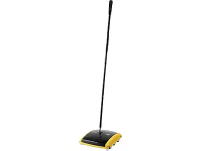 Front. RubberMaid - Executive Series Dual Action Plastic Duster - Black.