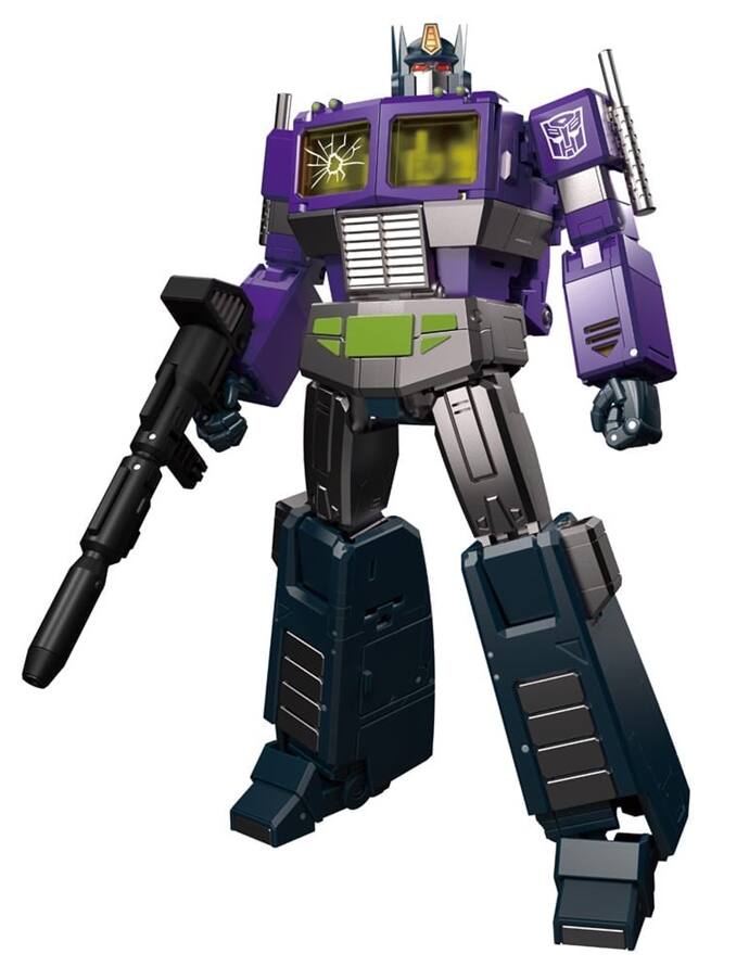 Alt View 5. Transformers - MPG-12 Shattered Glass Optimus Prime T-Spark | Transformers Masterpiece G.
