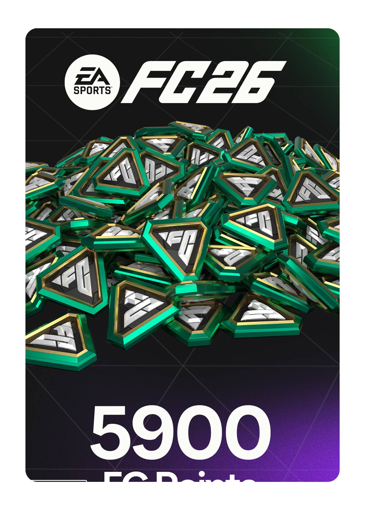EA SPORTS  
FC26  
5900  
FC Points