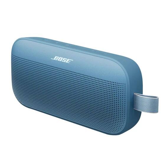 Left. Bose - SoundLink Flex SE Gen 2 Portable Waterproof Bluetooth Speaker - Blue.